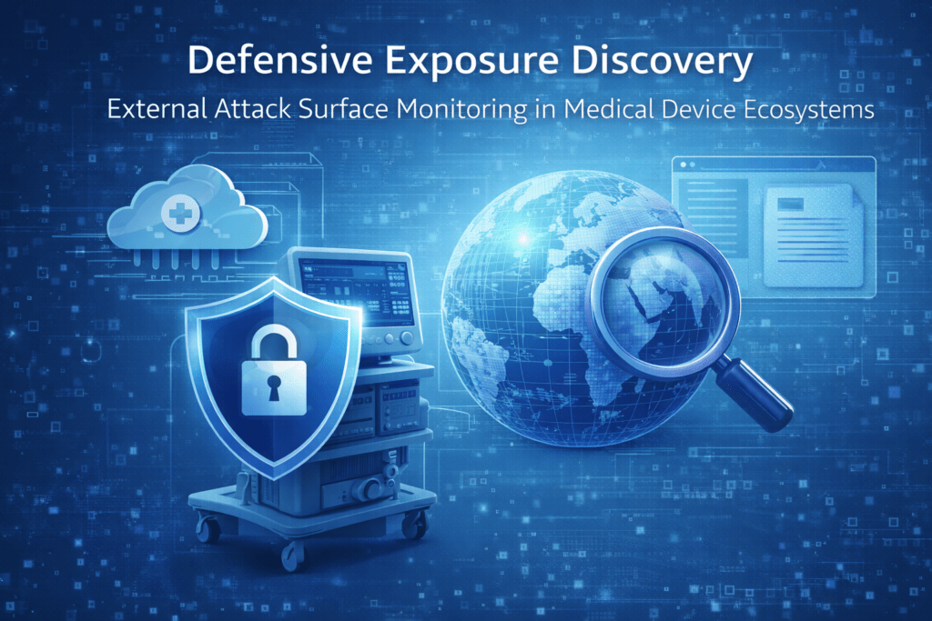 google hacking database medical device cybersecurity