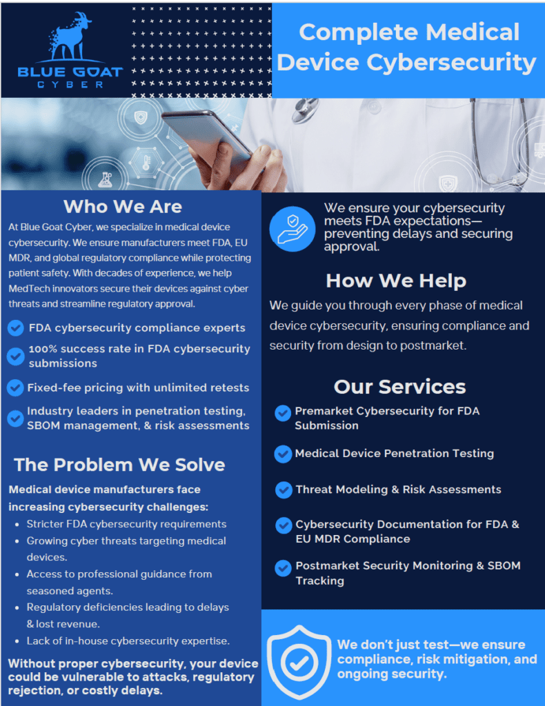 Blue Goat Cyber One-Sheet